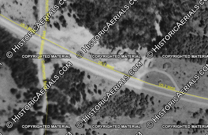 Silver Lake Express - 1954 Aerial Photo Of Possible Location (newer photo)